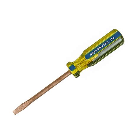 amco tools in light blue metal box|ampco non magnetic screwdriver.